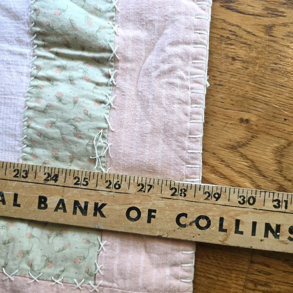 Handmade Quilted Wall Hanging Count Your Age By Friends Not Years Decor